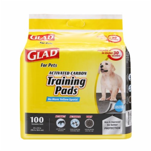 Fred Meyer - Glad Activated Charcoal Training Pads, 100 ct