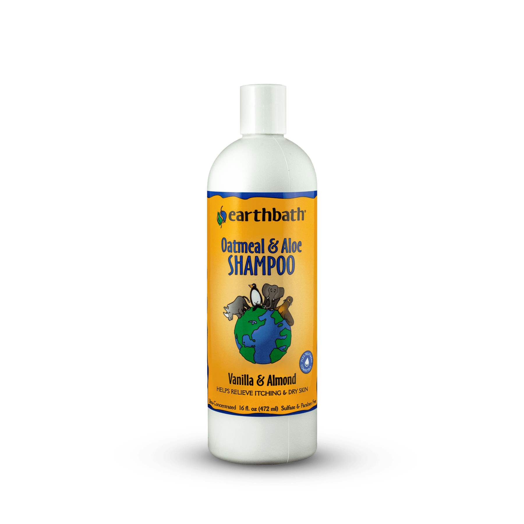Oatmeal & Aloe Dog Shampoo, For Itchy Dry Skin | earthbath®