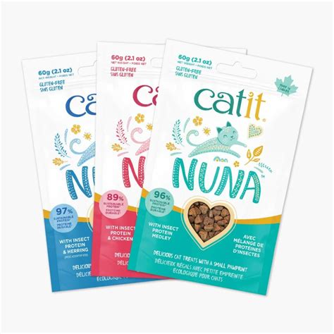 Catit Nuna Treats - Insect Protein-based Cat Treats - Catit CA