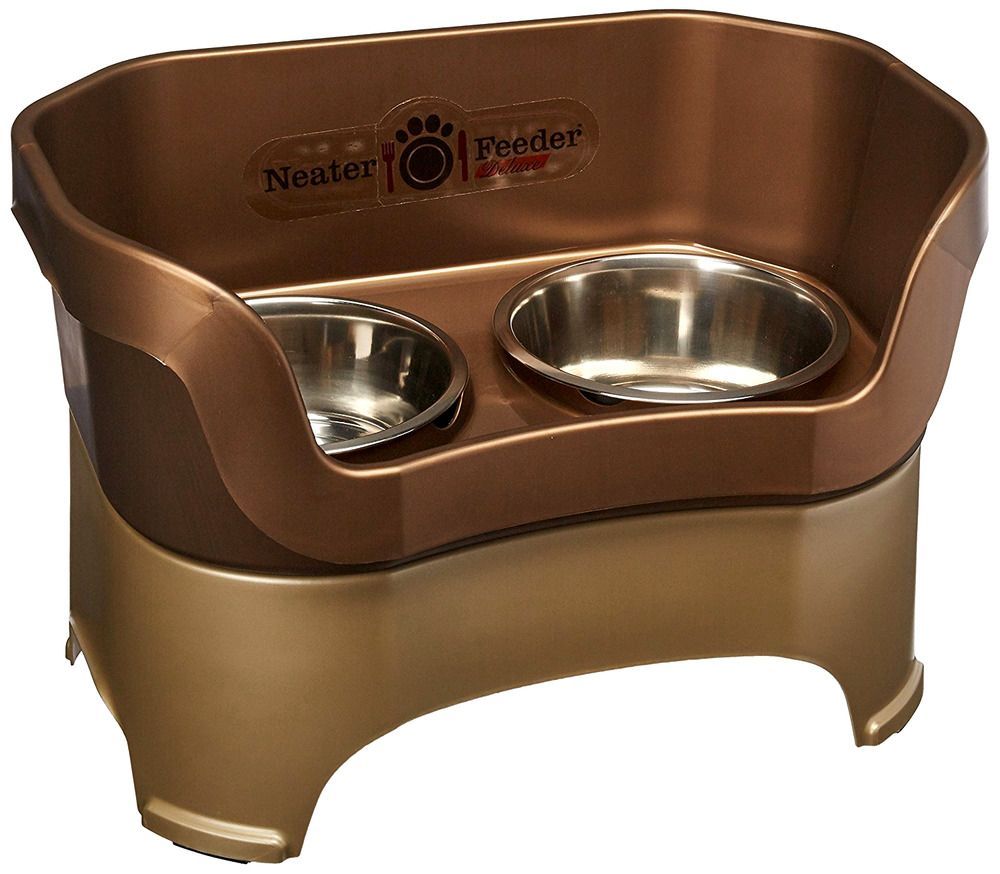 Neater Feeder Large, No Tip Dog Bowl Elevated Dog Bowl Stainless Steel ...